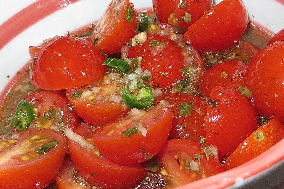 Tomatensalat für Anfänger