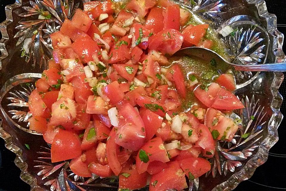 Tomatensalat für Anfänger