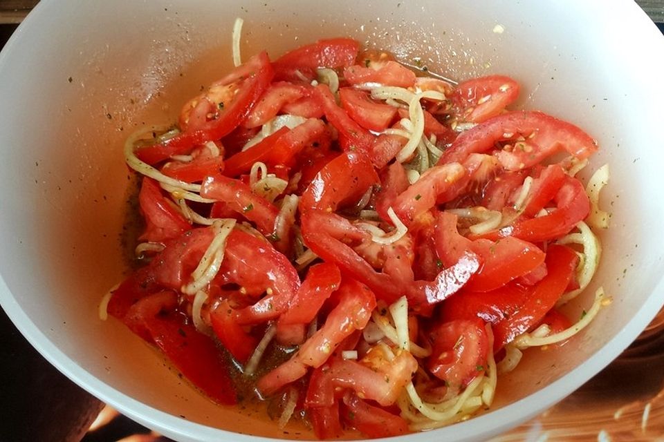 Tomatensalat für Anfänger