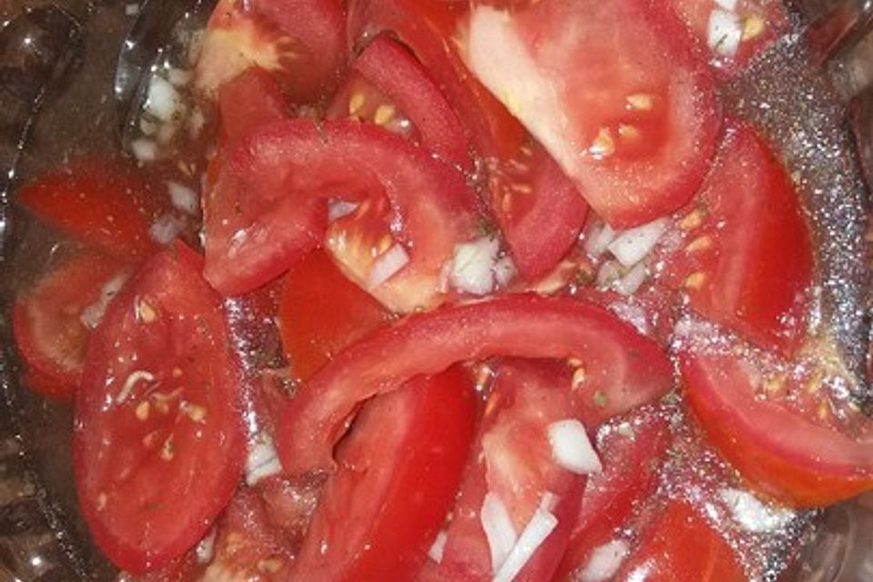 Tomatensalat für Anfänger