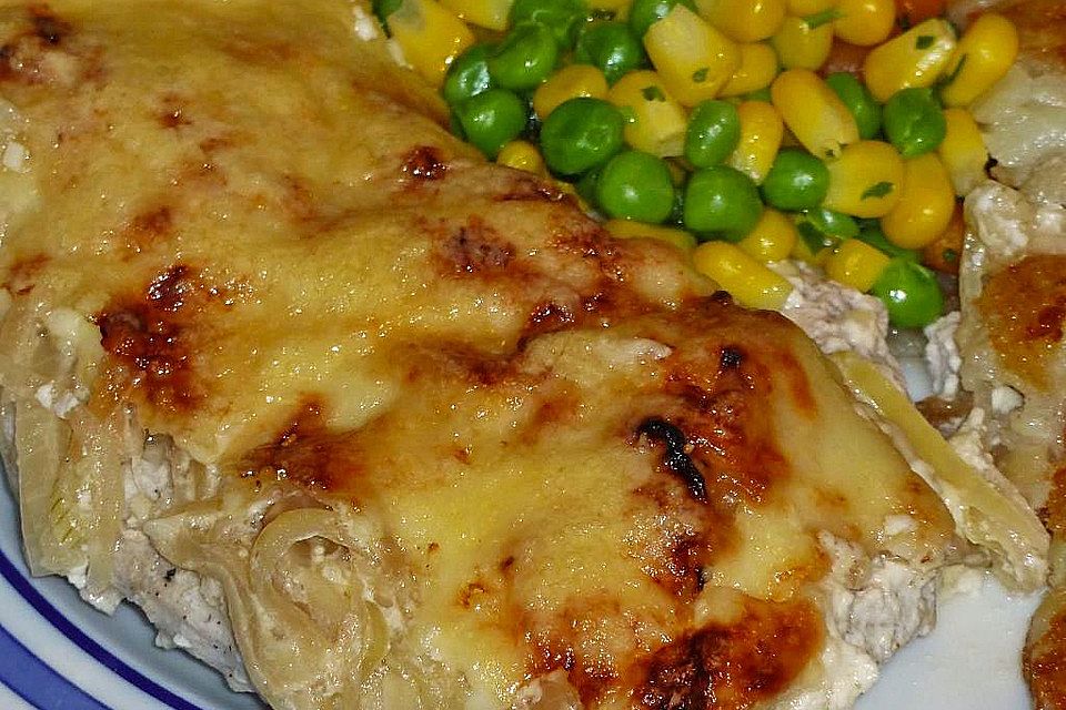 Zwiebelschnitzel