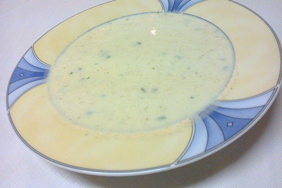 Schnelle Spargelcremesuppe