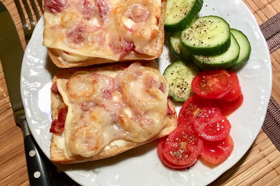 Flammkuchen - Toast