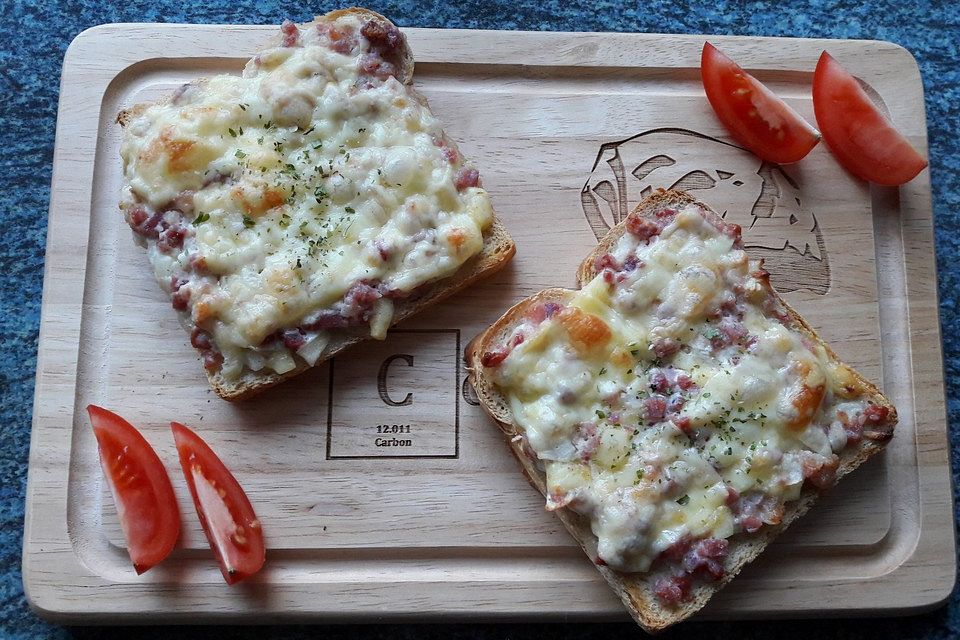 Flammkuchen - Toast