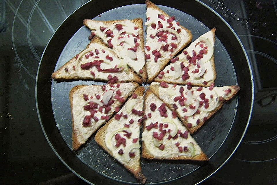 Flammkuchen - Toast