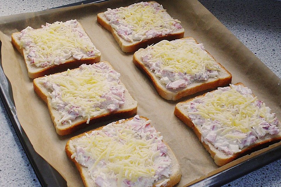 Flammkuchen - Toast