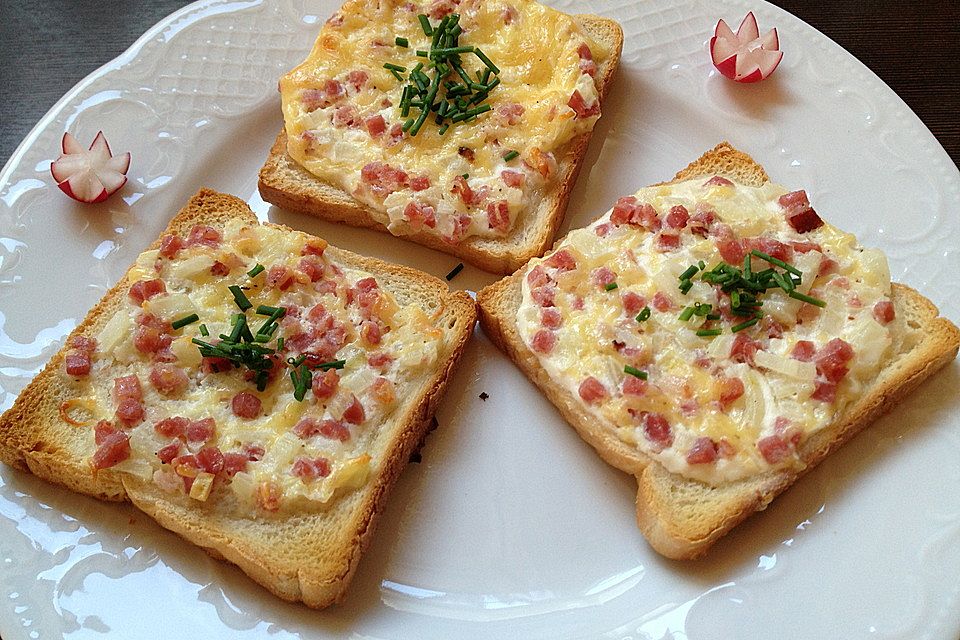 Flammkuchen - Toast