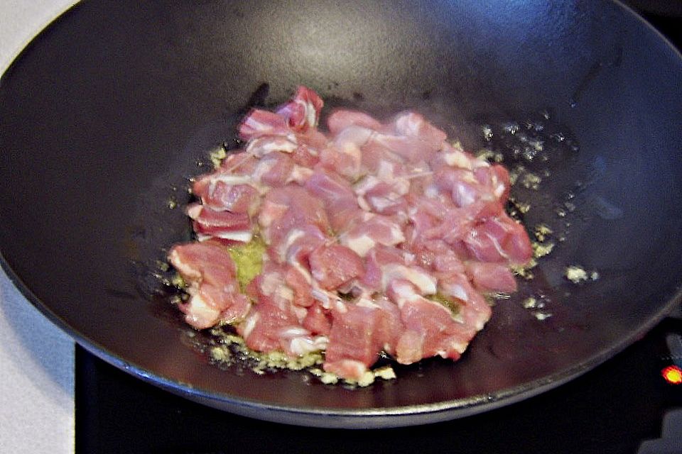 Scharfes Reisfleisch