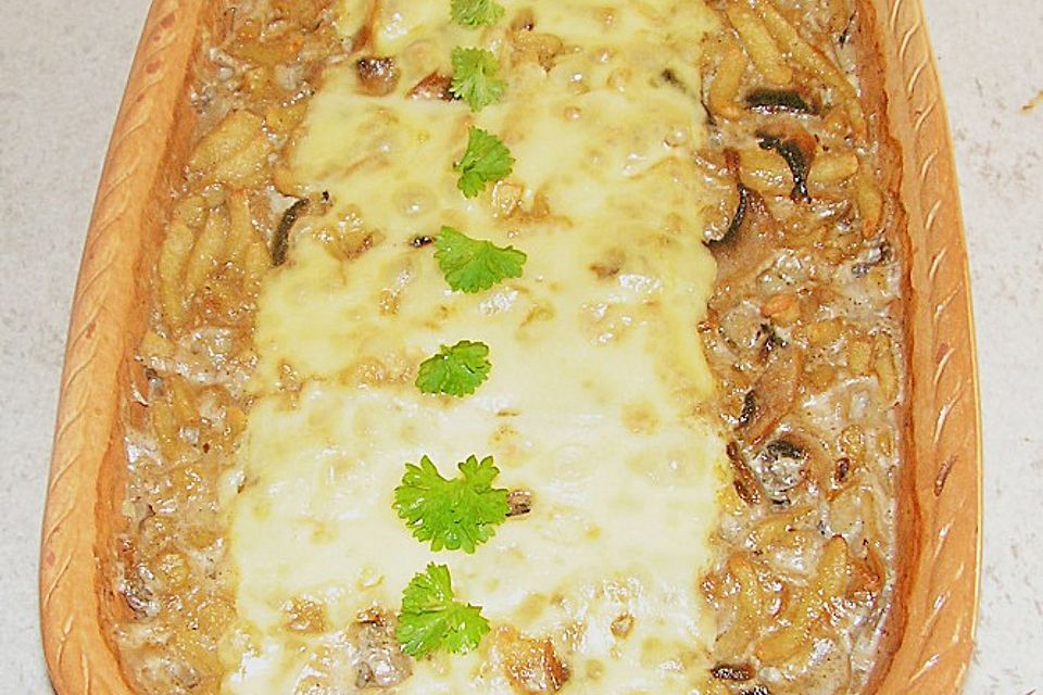 Filettopf mit Spätzle