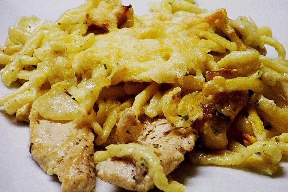 Filettopf mit Spätzle