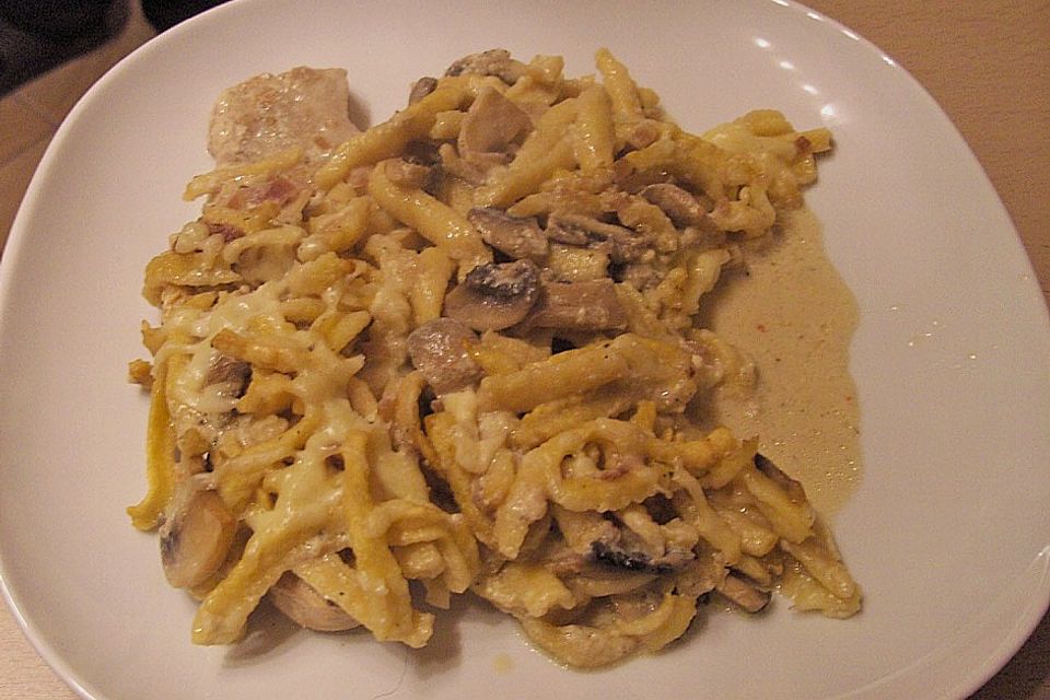 Filettopf mit Spätzle