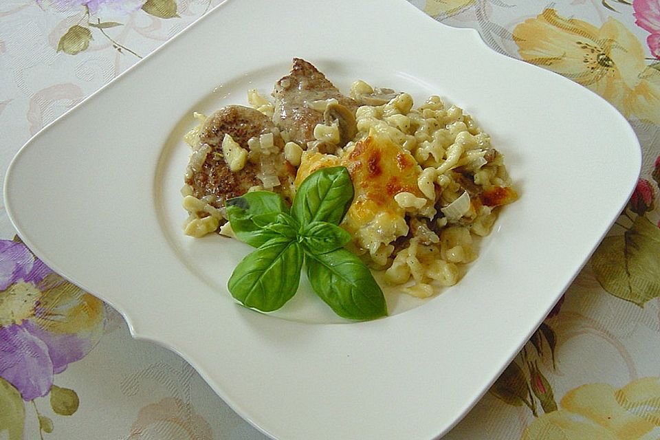 Filettopf mit Spätzle