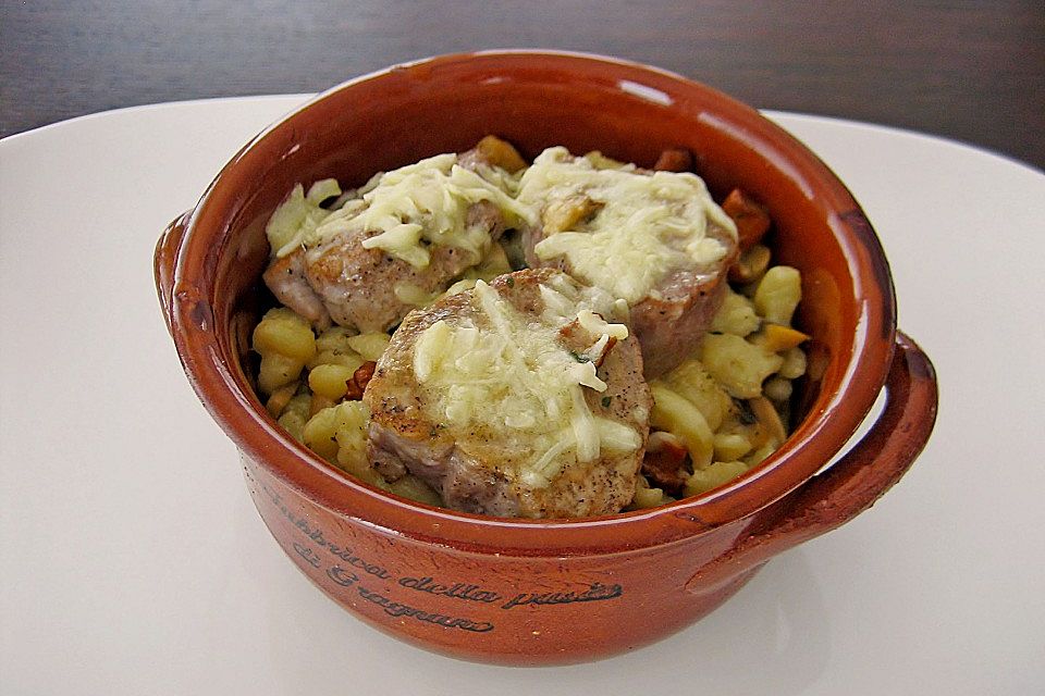 Filettopf mit Spätzle