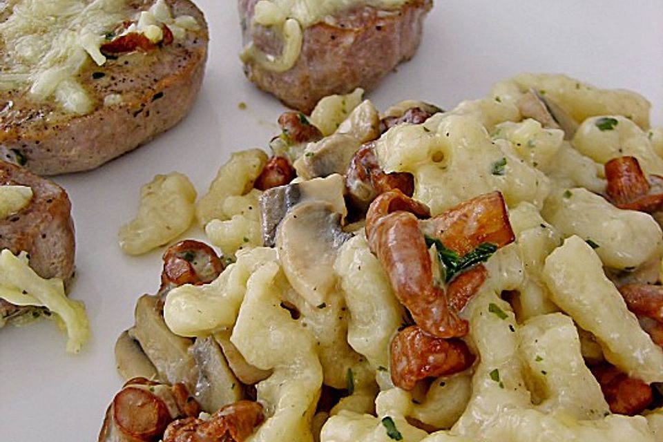 Filettopf mit Spätzle