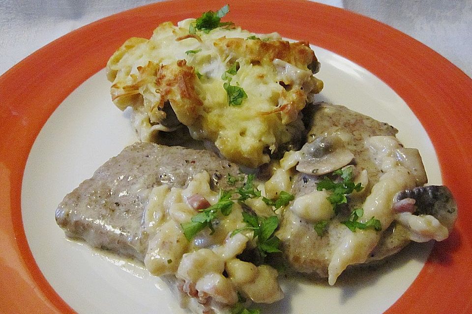 Filettopf mit Spätzle