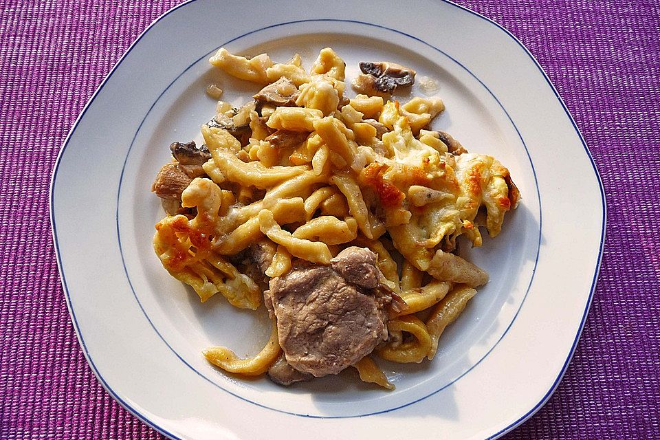 Filettopf mit Spätzle