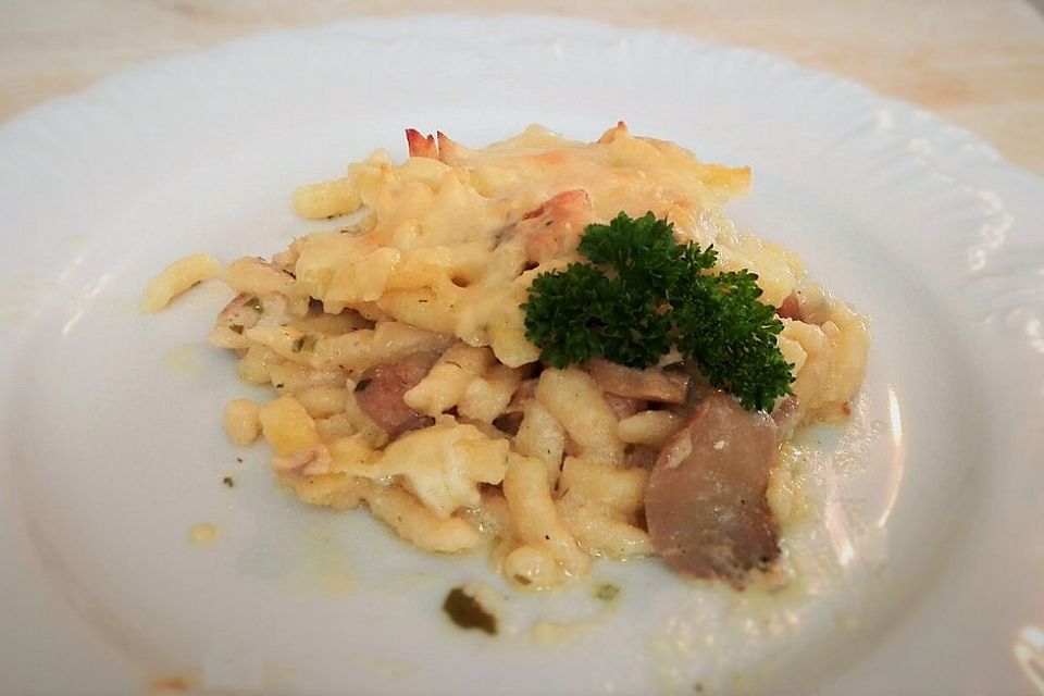 Filettopf mit Spätzle