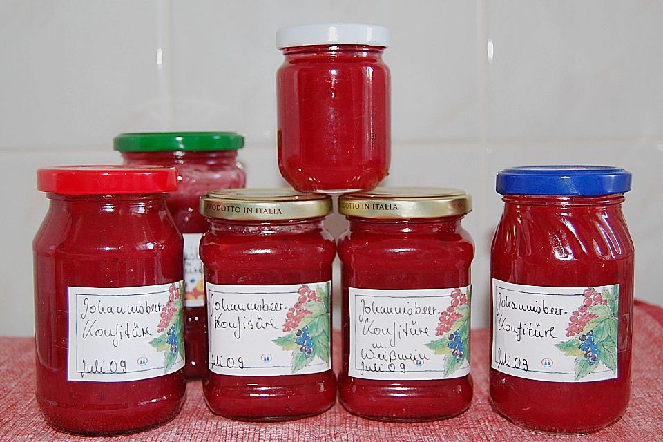 Johannisbeermarmelade