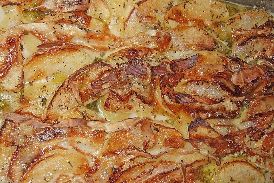 Kartoffel - Apfel - Gratin