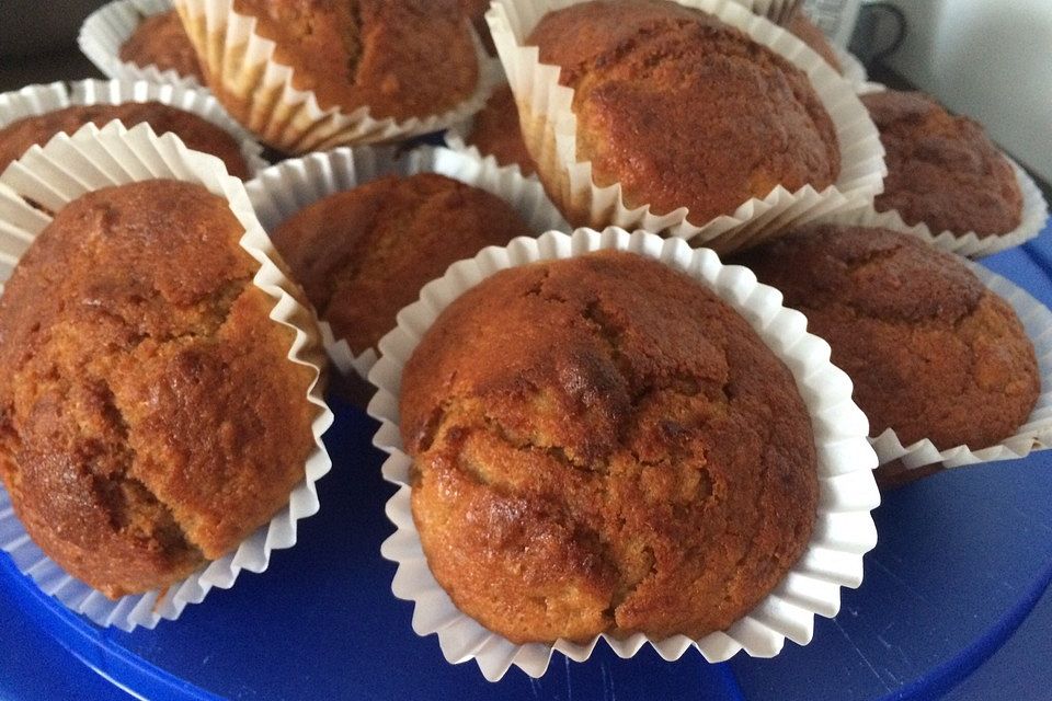 Joghurt - Bananen - Muffins Vollkorn