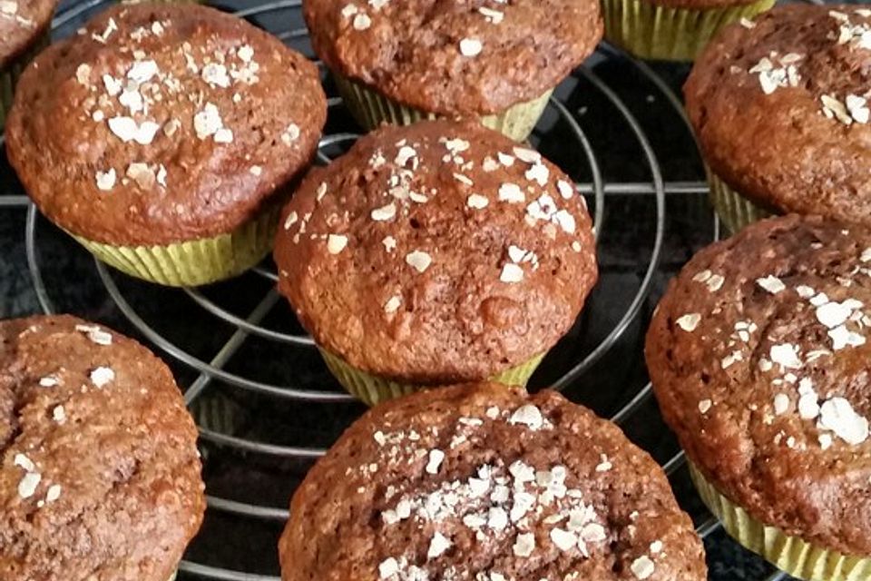 Joghurt - Bananen - Muffins Vollkorn