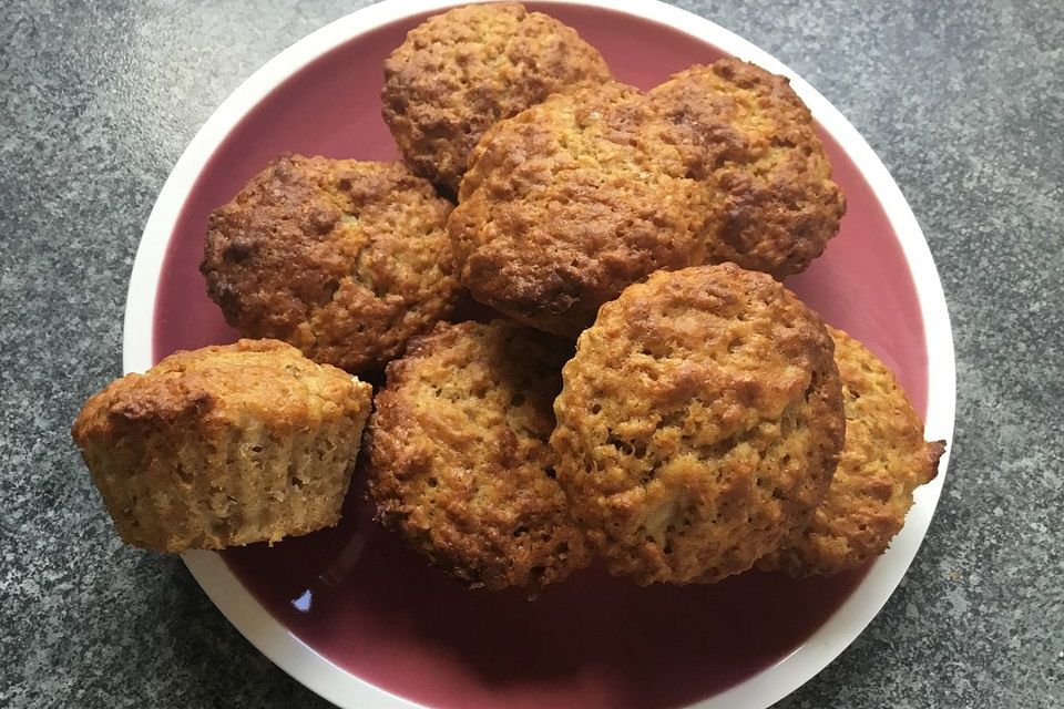 Joghurt - Bananen - Muffins Vollkorn