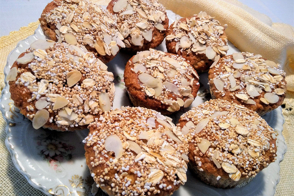 Joghurt - Bananen - Muffins Vollkorn