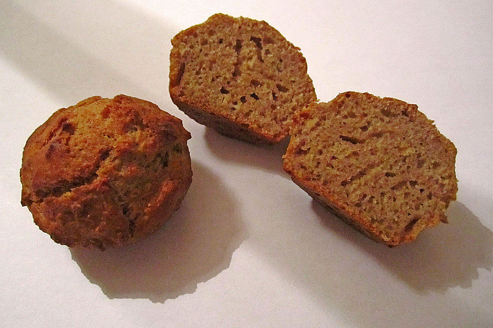 Joghurt - Bananen - Muffins Vollkorn