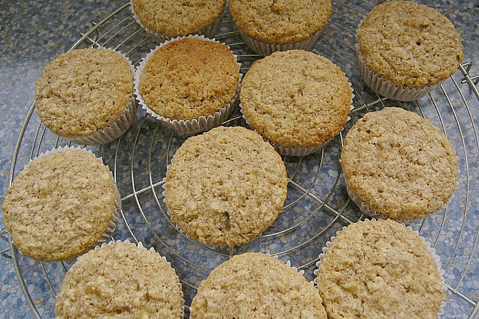 Joghurt - Bananen - Muffins Vollkorn