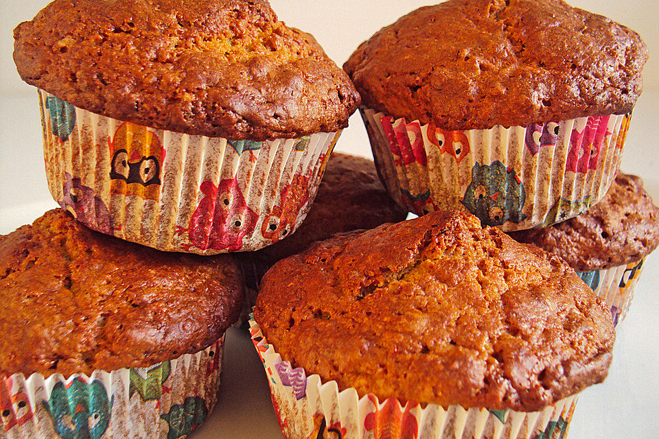 Joghurt - Bananen - Muffins Vollkorn