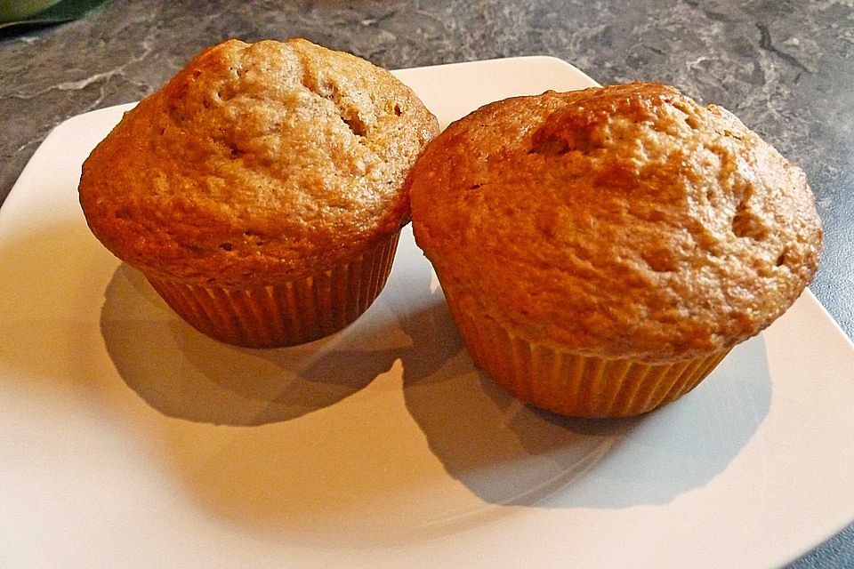 Joghurt - Bananen - Muffins Vollkorn