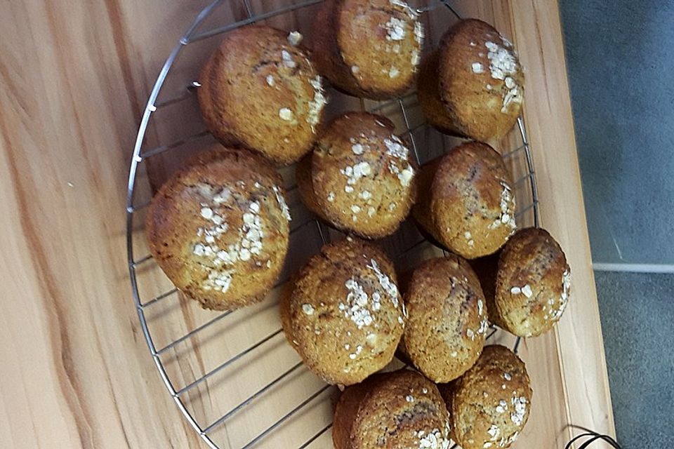 Joghurt - Bananen - Muffins Vollkorn