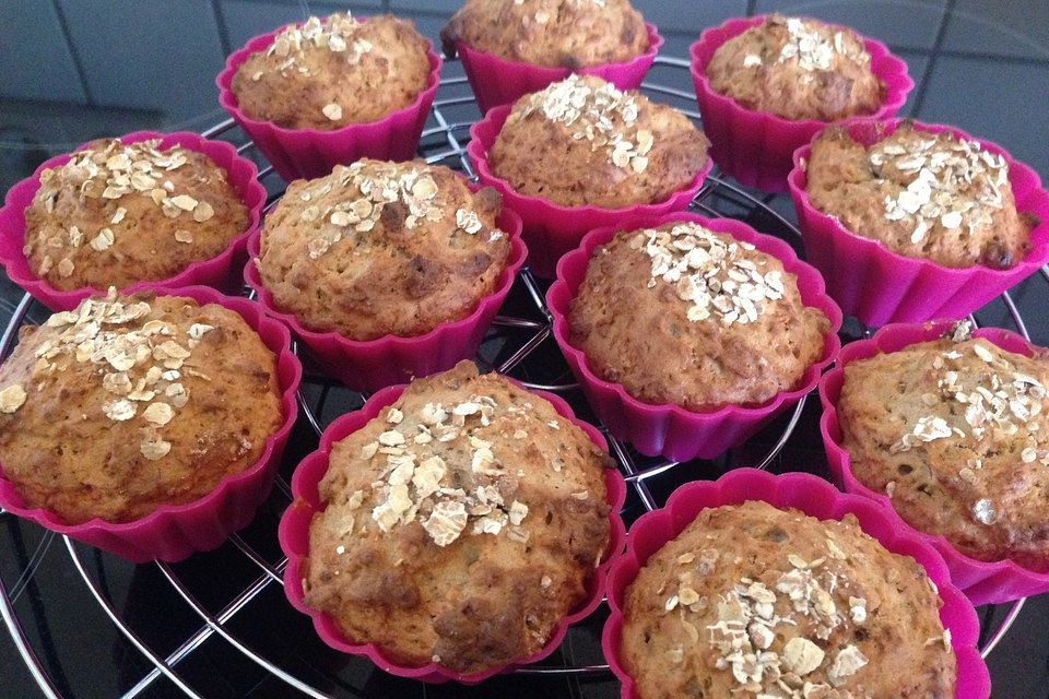 Joghurt - Bananen - Muffins Vollkorn