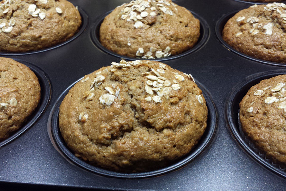 Joghurt - Bananen - Muffins Vollkorn