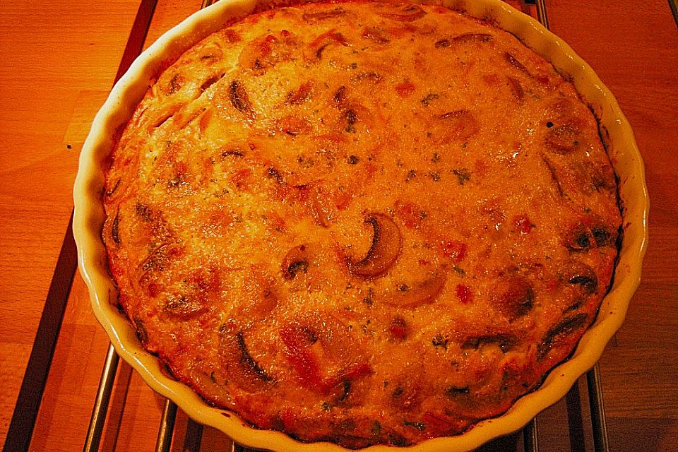 Quiche ohne Teig