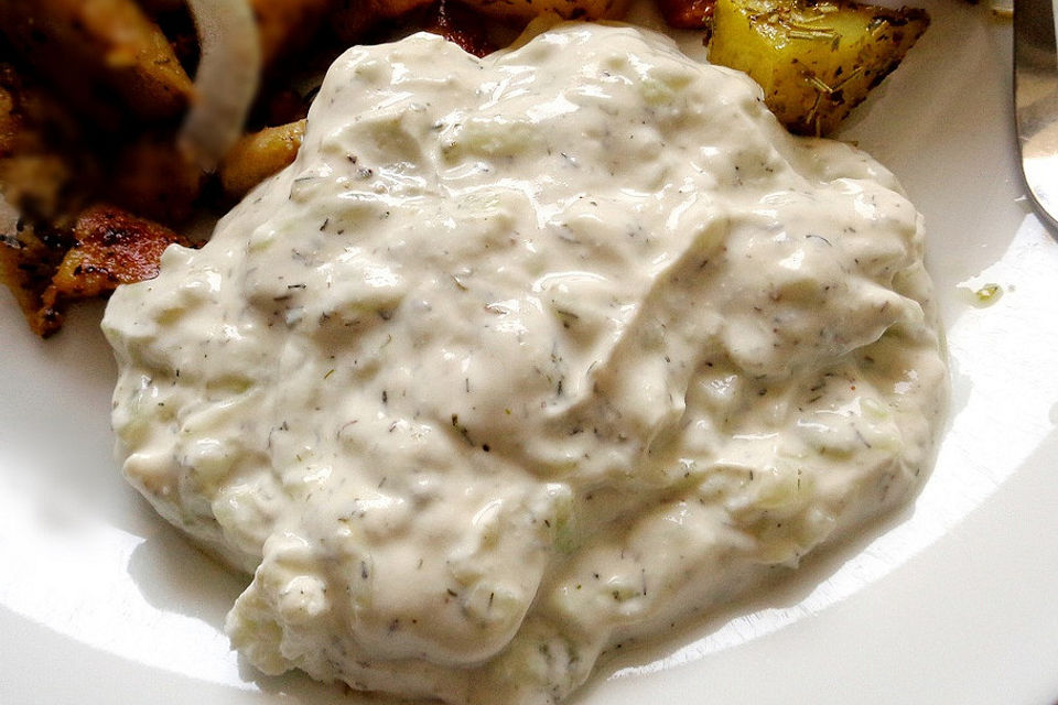 Tzatziki mit Quark