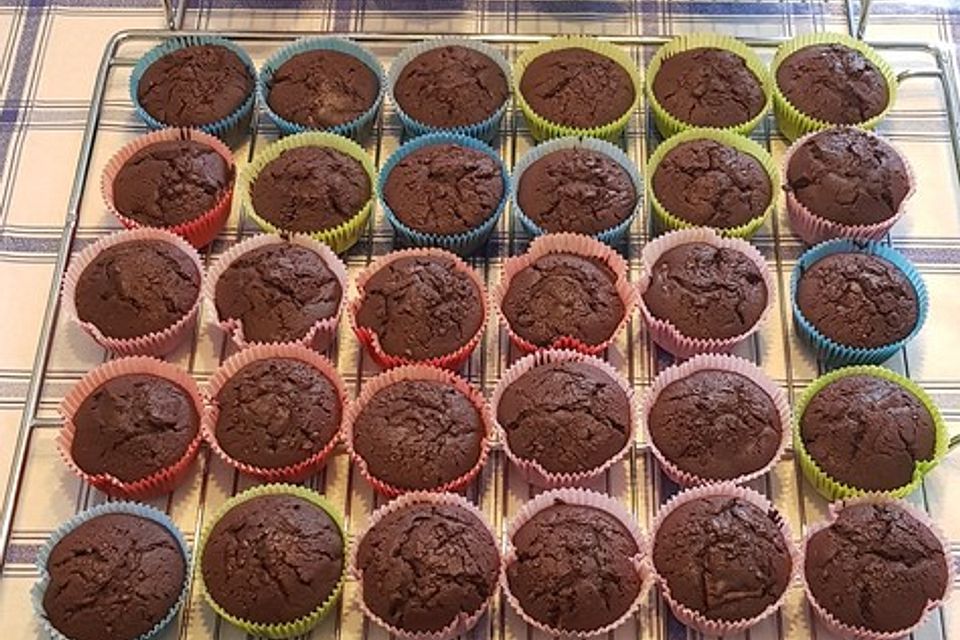 Double Chocolate Muffins