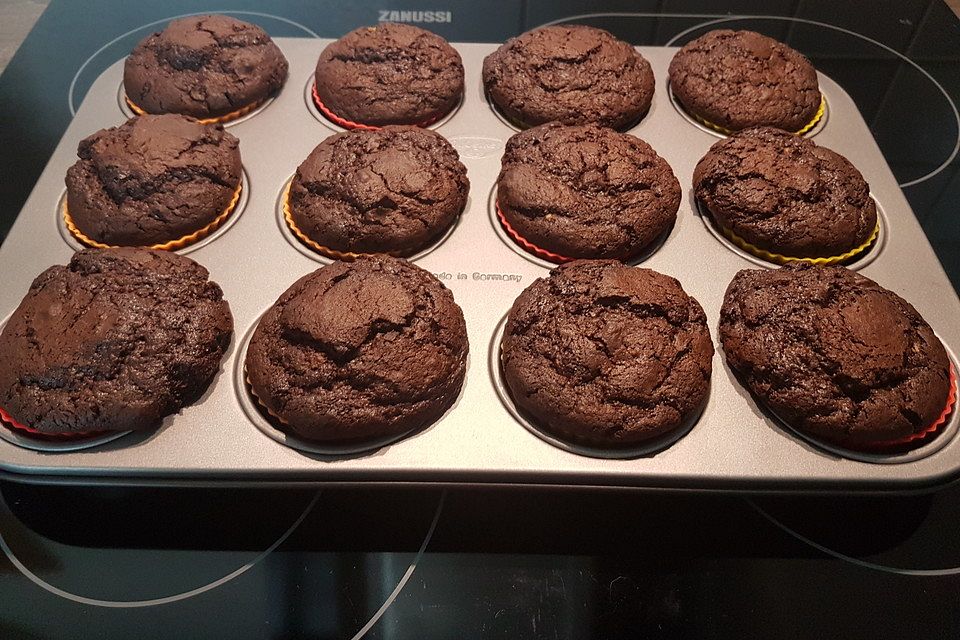 Double Chocolate Muffins