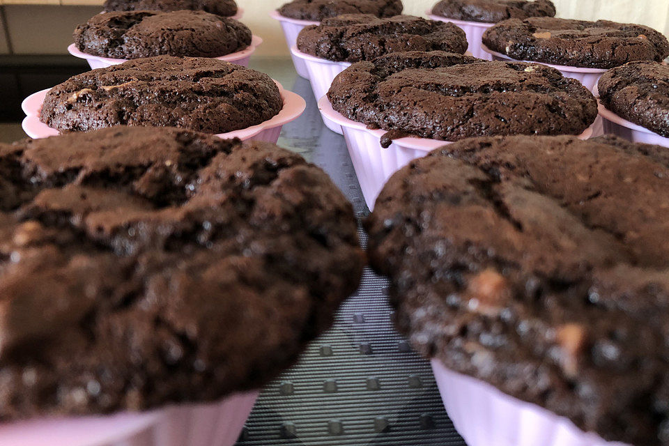 Double Chocolate Muffins