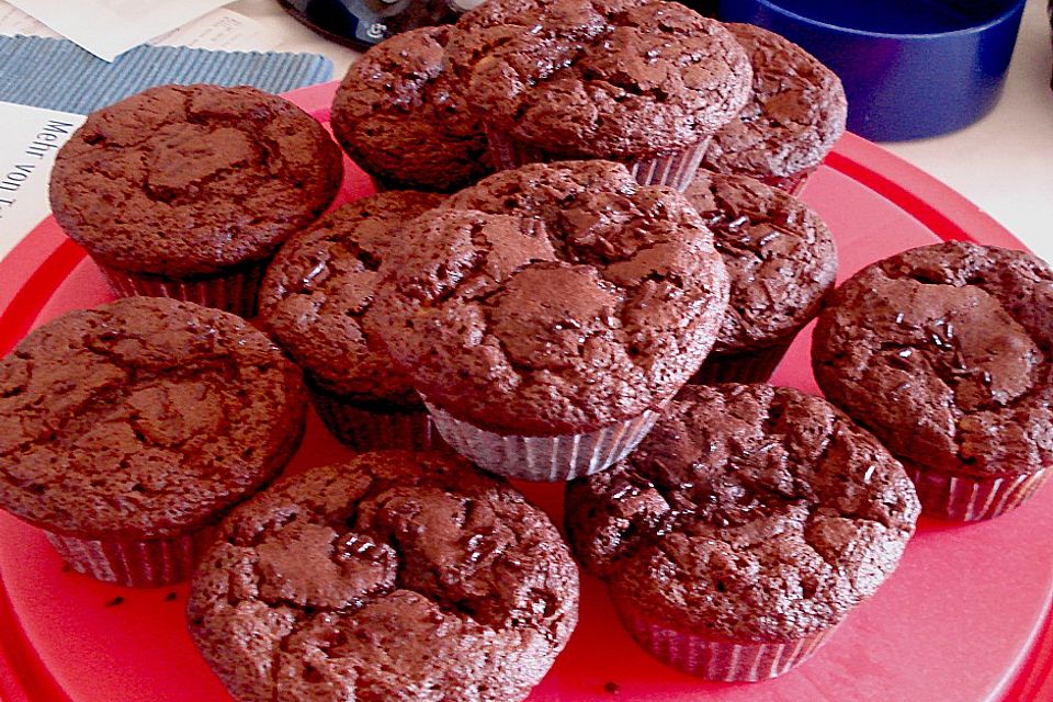 Double Chocolate Muffins