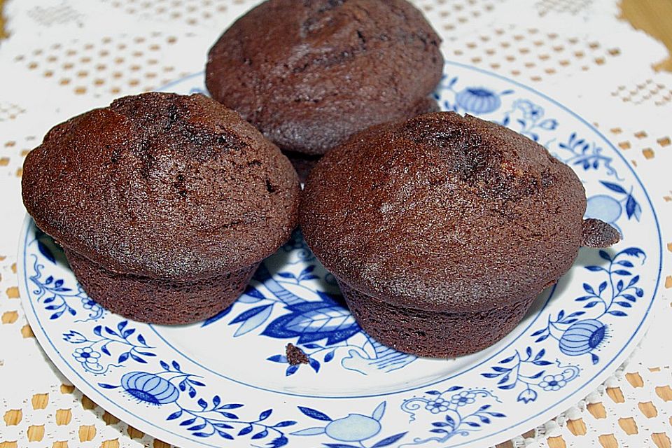 Double Chocolate Muffins