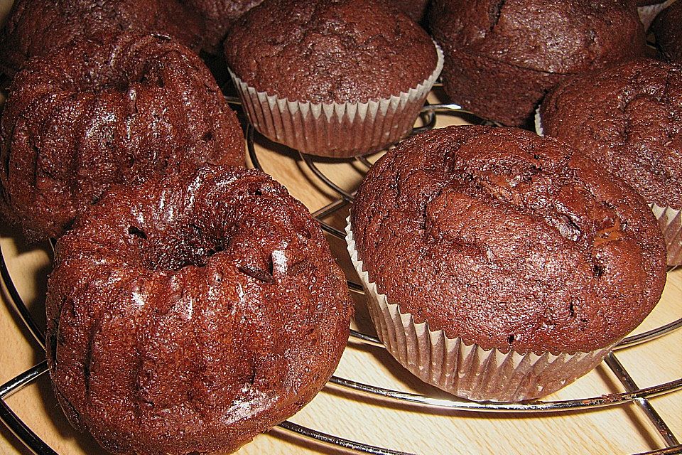 Double Chocolate Muffins