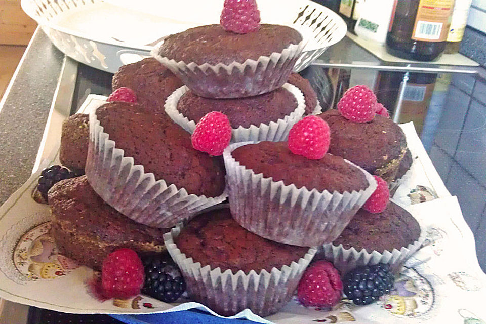 Double Chocolate Muffins