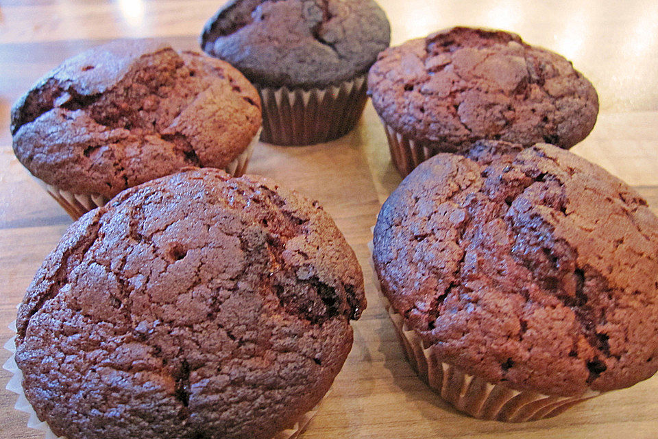 Double Chocolate Muffins