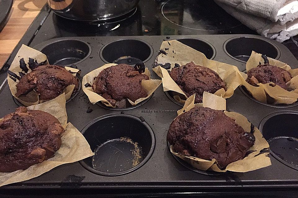 Double Chocolate Muffins