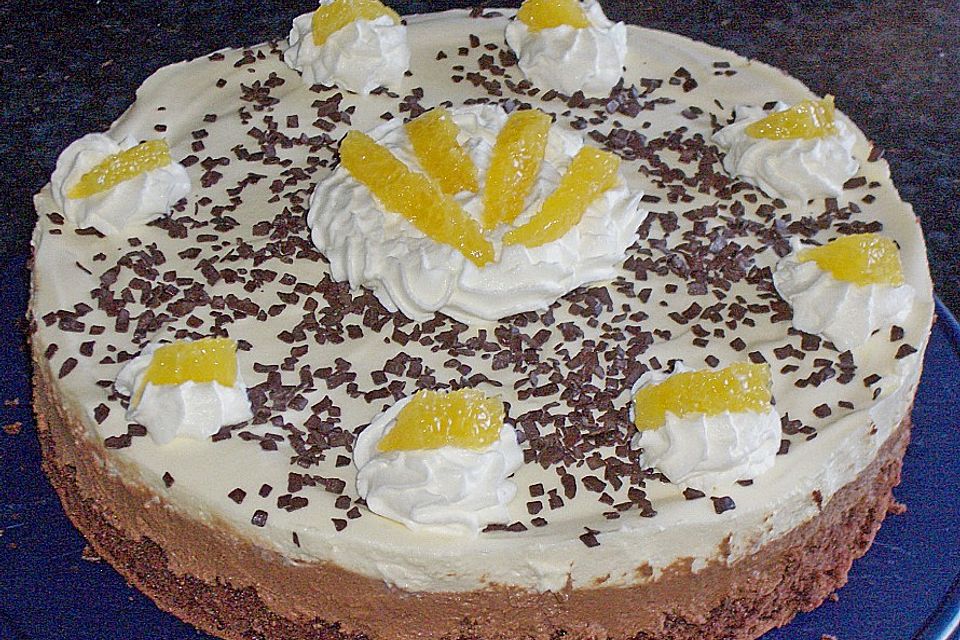 Orangen - Mousse - Torte