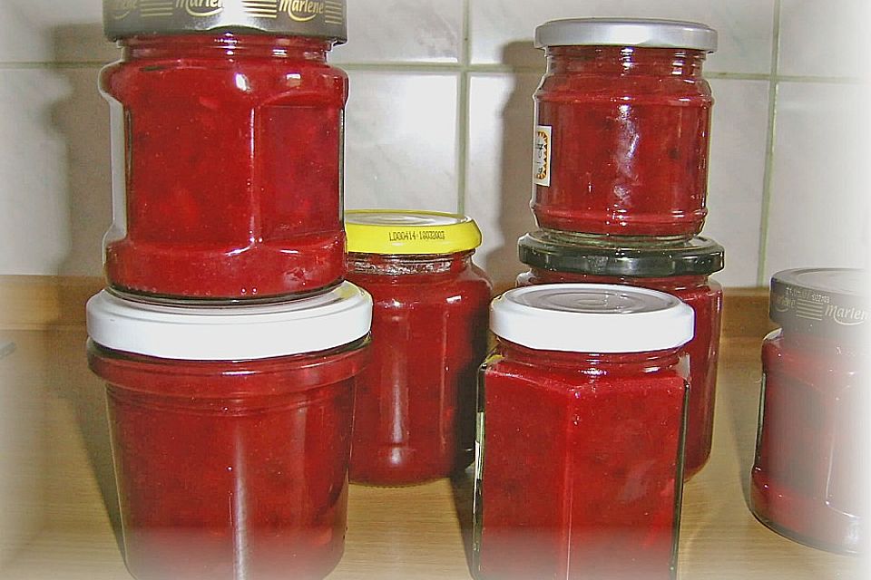 Amaretto - Zwetschgen - Mandel - Marmelade