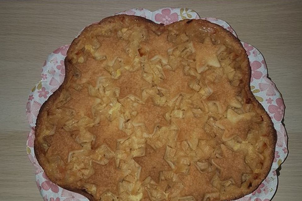 Apfel - Gitter - Kuchen