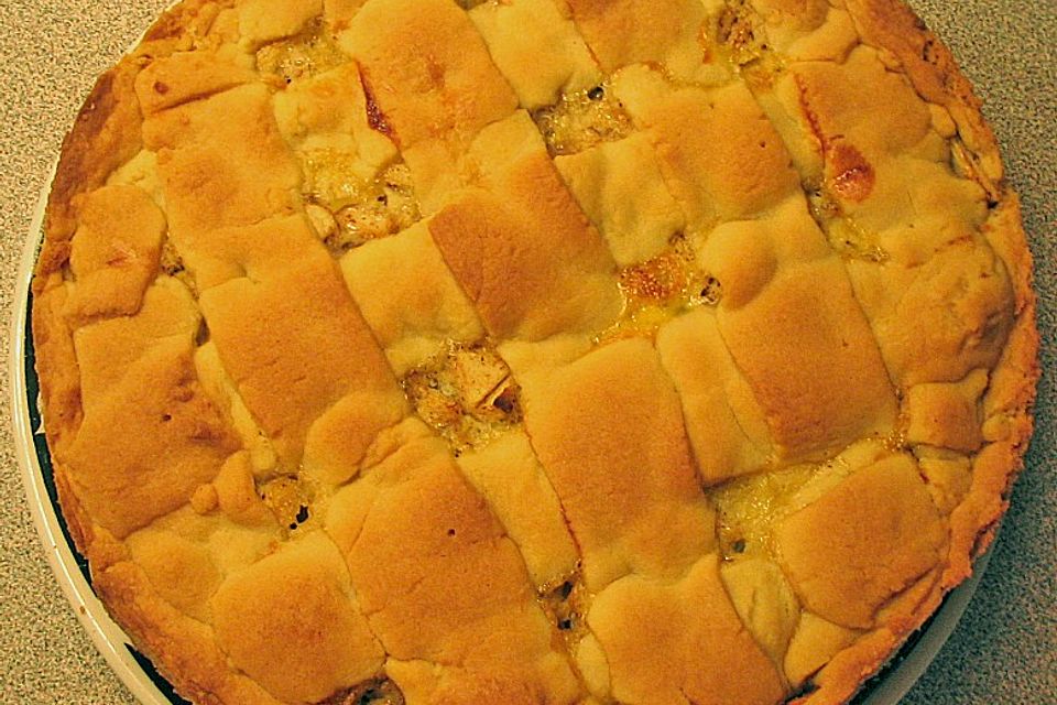 Apfel - Gitter - Kuchen