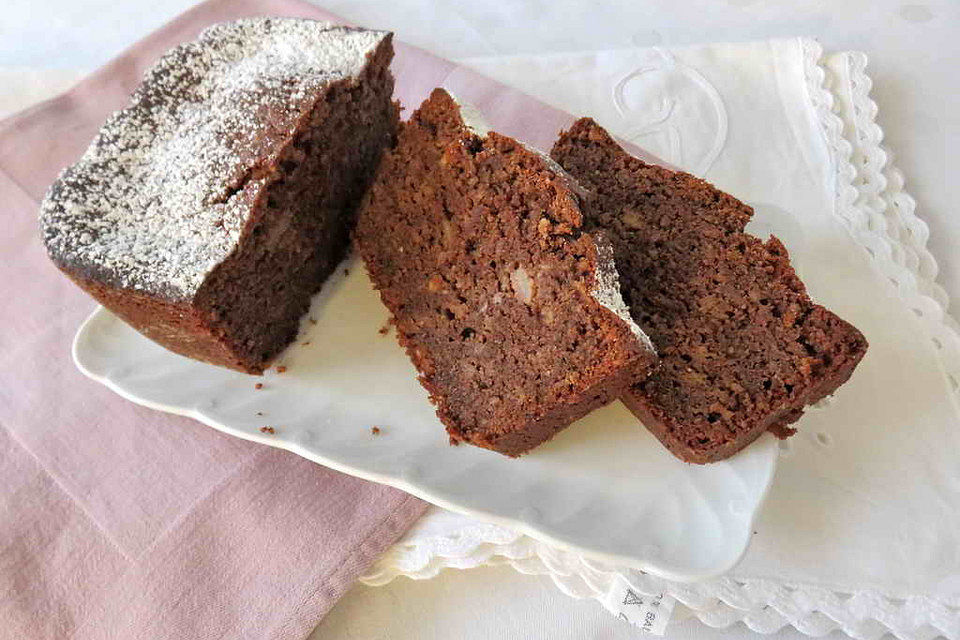 Haselnuss - Schoko - Apfelkuchen